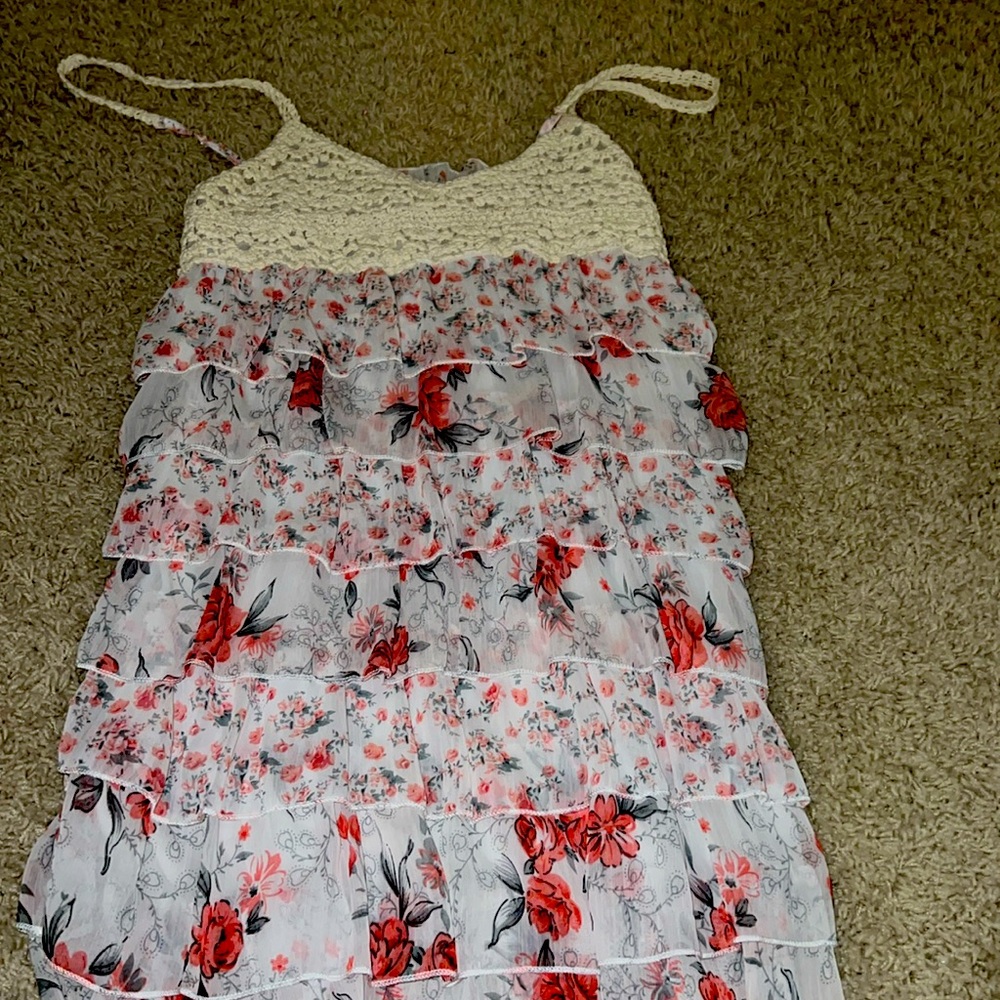 It’s a vintage dress type for summer floral